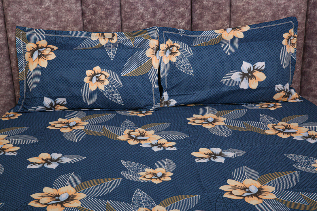 wsoko,premium, cotton 400tc, bedsheet super king size,108x108 3p set