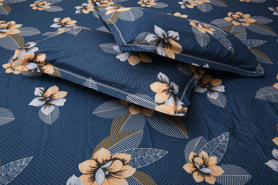 WSOKO PREMIUM COTTON. 100%.TC.400.SUPAR KING SIZE 108x108 BEDSHEET 2PILLO 3P SET MULTI COLOUR