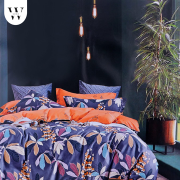 WSOKO PREMIUM COTTON. 100%.TC.400.SUPAR KING SIZE 108x108 BEDSHEET 2PILLO 3P SET MULTI COLOUR