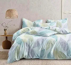 WSOKO PREMIUM COTTON. 100%.COTTON TC 400.SUPAR KING SIZE 108x108 BEDSHEET 2PILLOW  3P SET MULTI COLOUR
