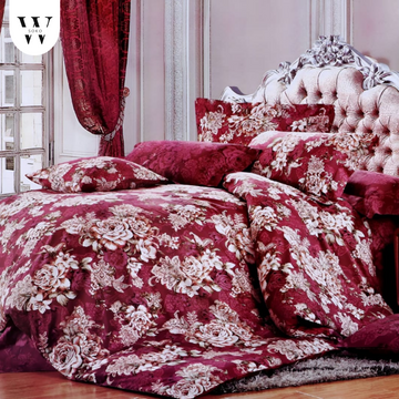 WSOKO PREMIUM COTTON. 100%.TC.400.SUPAR KING SIZE 108x108 BEDSHEET 2PILLO 3P SET MULTI COLOUR