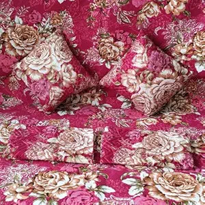 wsoko,premium, cotton 400tc, bedsheet super king size,108x108 3p set