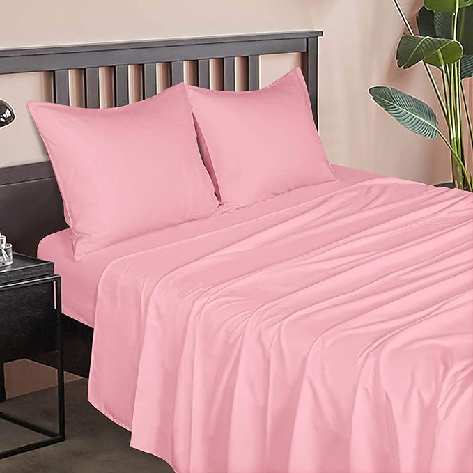WSOKO 100% PREMIUM STRIP PALAN COTTON  BEDSHEET 300TC 2PILLO 3P SET SUPAR KING  SIZE 108X108