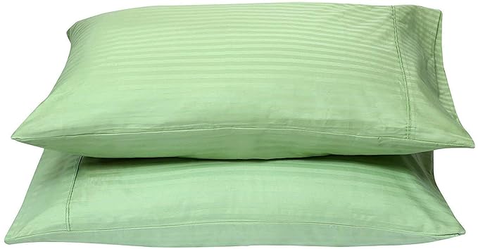 WSOKO 100% PREMIUM STRIP PALAN COTTON  BEDSHEET 400TC 2PILLO 3P SET SUPAR KING  SIZE 108X108