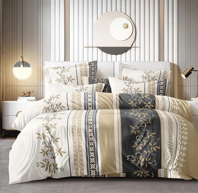wsoko,premium, cotton 400tc, bedsheet super king size,108x108 3p set