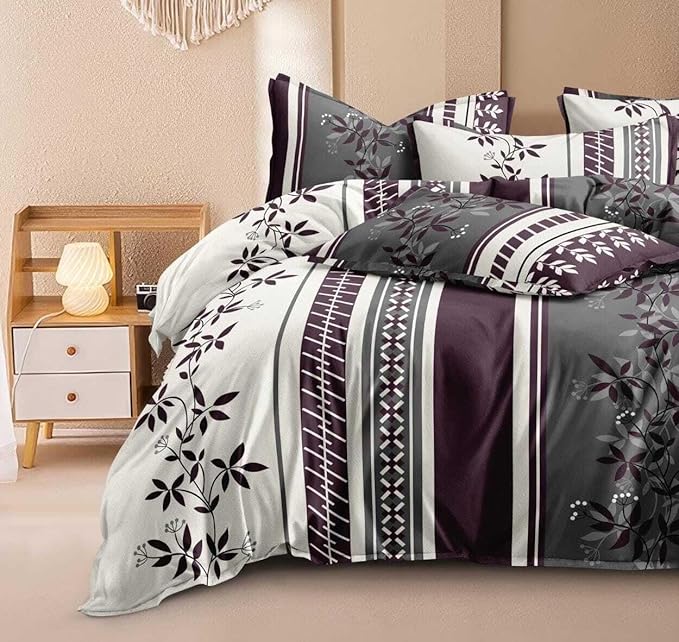 wsoko,premium, cotton 400tc, bedsheet super king size,108x108 3p set
