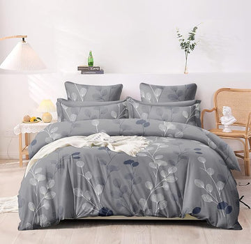 WSOKO PREMIUM COTTON. 100%.COTTON TC 400.SUPAR KING SIZE 108x108 BEDSHEET 2PILLOW  3P SET MULTI COLOUR