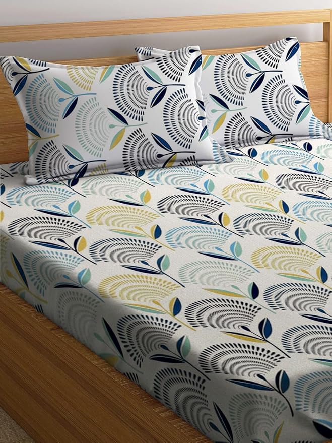 wsoko,premium, cotton 400tc, bedsheet super king size,108x108 3p set