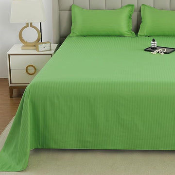 wsoko premium,strip,cotton.400tc.bedsheet.super,king size.(108x108.)