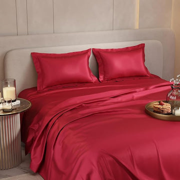 WSOKO 100% PREMIUM STRIP PALAN COTTON  BEDSHEET 300TC 2PILLO 3P SET SUPAR KING  SIZE 108X108
