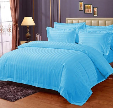 wsoko premium,strip,cotton.400tc.bedsheet.super,king size.(108x108.)