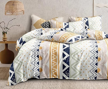 wsoko,premium, cotton 400tc, bedsheet super king size,108x108 3p set