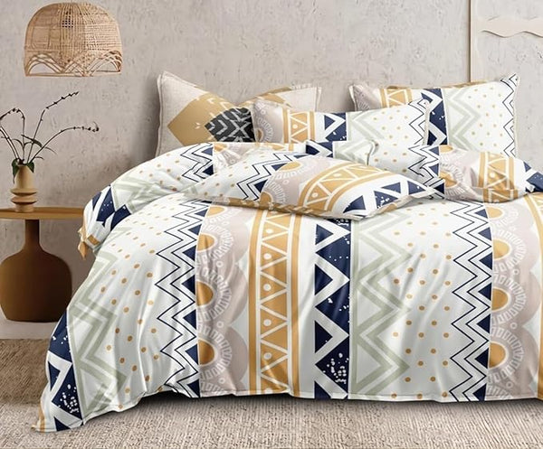 wsoko,premium, cotton 400tc, bedsheet super king size,108x108 3p set
