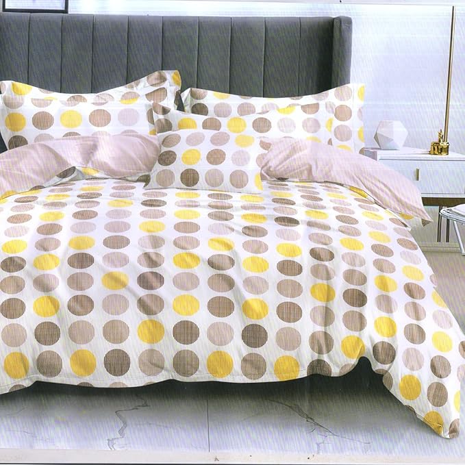 wsoko premium. Cotton Printed .Bedsheet with Pillow400tc.super king size 108x108