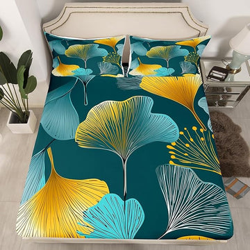 WSOKO PREMIUM COTTON.100% TC 300 QUEEN SIZE 90X100 BEDSHEET 2PILLO 3P SET MULTI COLOUR