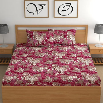wsoko,premium, cotton 400tc, bedsheet super king size,108x108 3p set