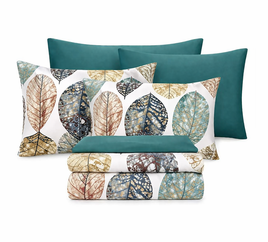 108x108 Pure Cotton Bedsheet | 400 TC Wsoko Cotton | Super King Size with 2 Pillow Covers