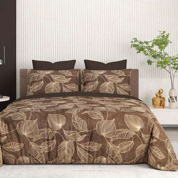 WSOKO PREMIUM COTTON. 100%.COTTON TC 400.SUPAR KING SIZE 108x108 BEDSHEET 2PILLOW  3P SET MULTI COLOUR