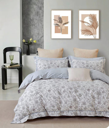 wsoko,premium, cotton 400tc, bedsheet super king size 3p set