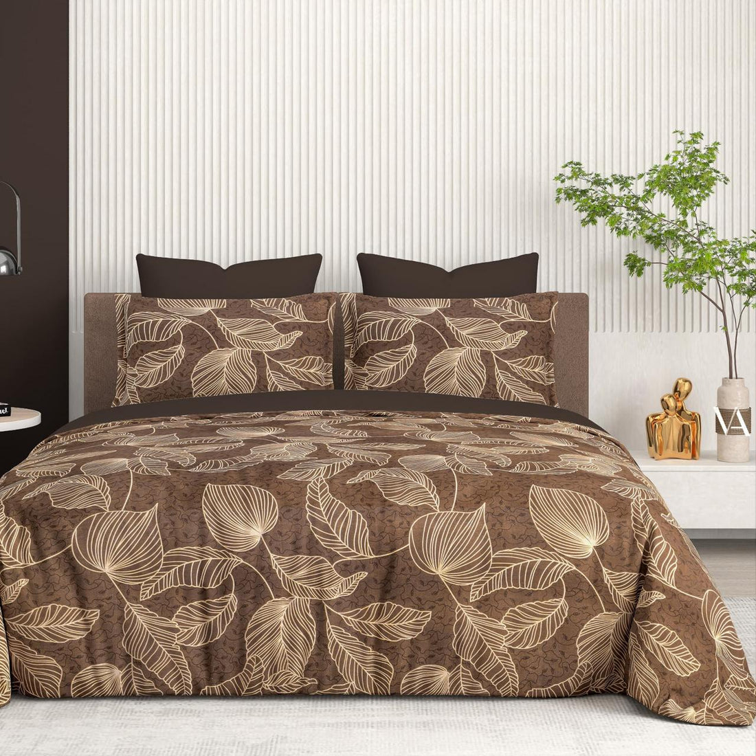 WSOKO PREMIUM COTTON. 100%.COTTON TC 400.SUPAR KING SIZE 108x108 BEDSHEET 2PILLOW  3P SET MULTI COLOUR